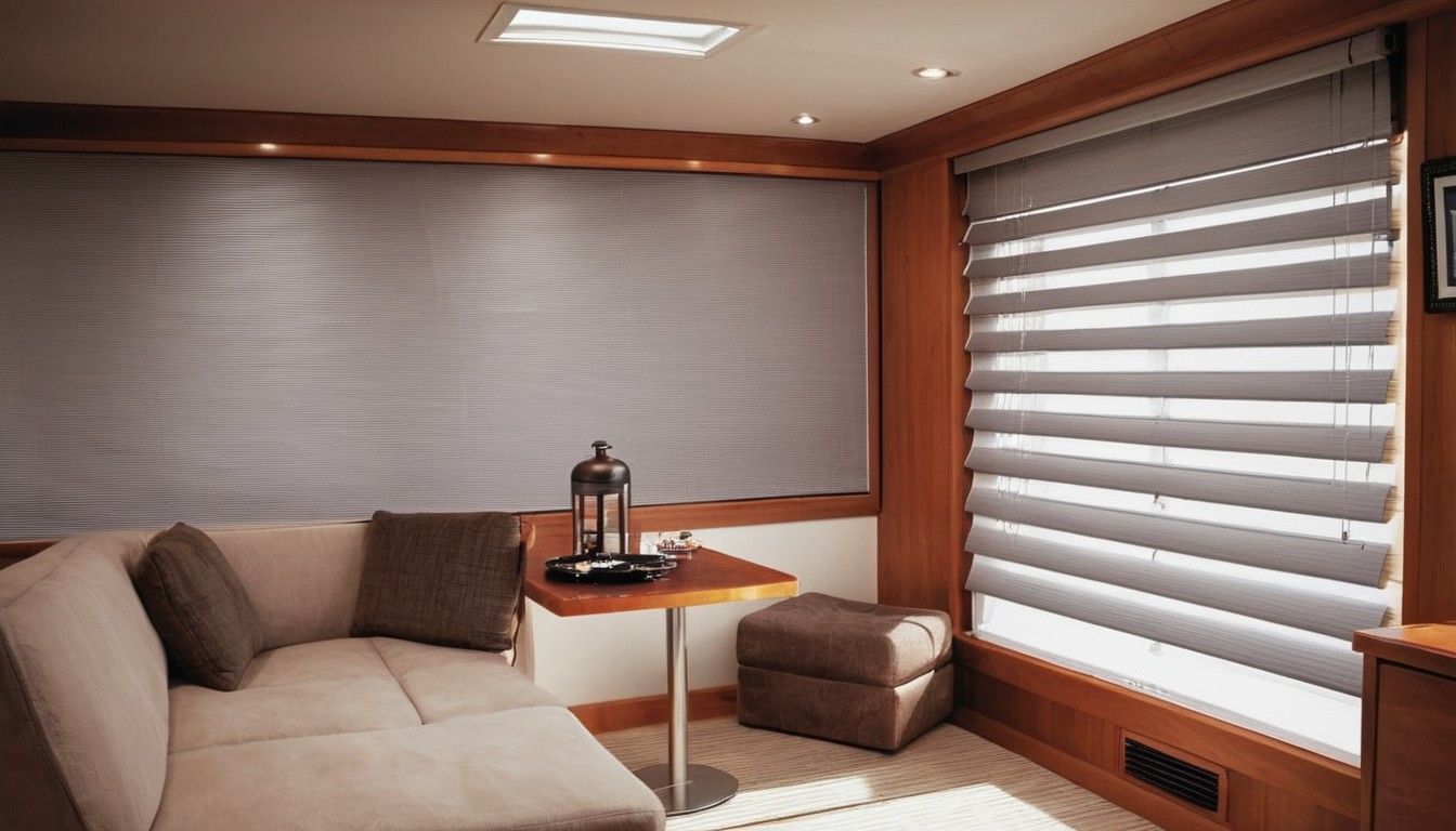 All About Yachts - Σκίαση για το σκάφος : Στόρια, Περσίδες, Ρολοκουρτίνες